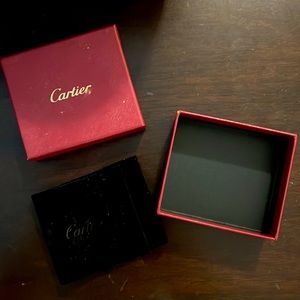 Cartier bracelet box with dust bag